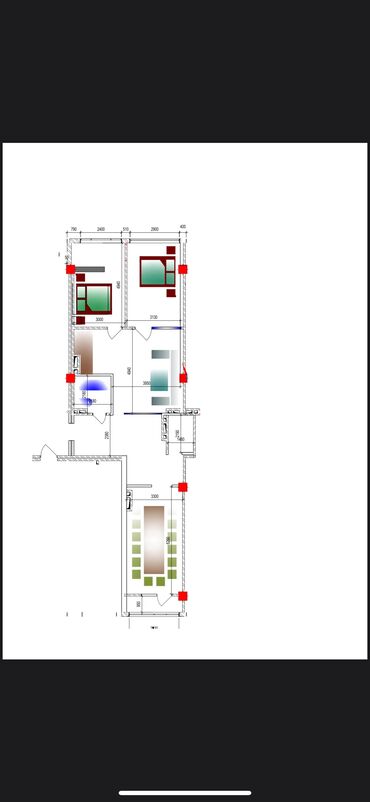 ош продается квартира: Строится, Элитка, 3 комнаты, 93 м²