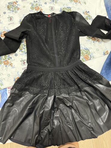 мама и дочка платья на годик: Вечернее платье, Коктейльное, Короткая модель, С рукавами, S (EU 36)