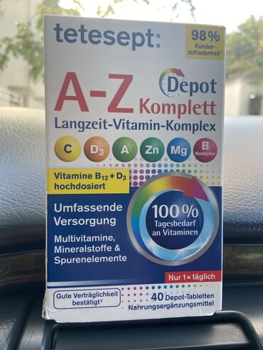 Ətriyyat: 🇩🇪 Almanya istehsalı MultiVitamin A-Z