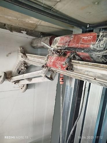 Beton işləri: #Betonkesme #betondeşmə Beton kubik kərpic - dən kəsim deşim — 6