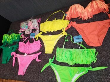 Swimsuits: S (EU 36), M (EU 38), L (EU 40), color - Pink