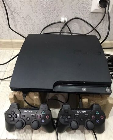 original playstation: Продаю идеальную PS3 slim, прошитая +40топ игр, Память 500гиг, не