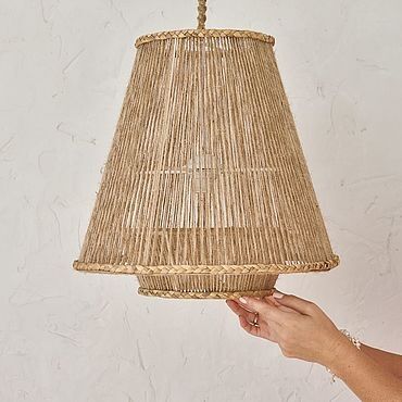 Люстры: Подвесные светильники и абажуры из нитей и джута - Дизайн: каскадные — 3