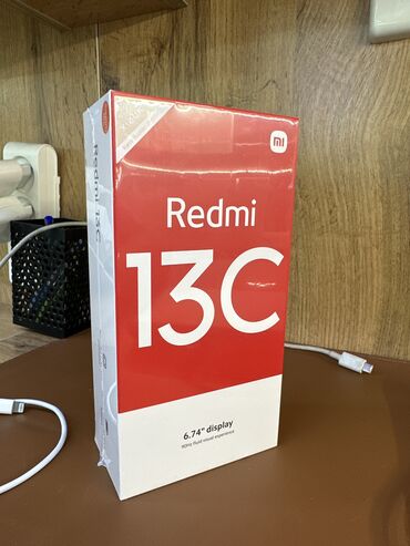 Xiaomi: Xiaomi, Redmi 13C, Новый, 256 ГБ, цвет - Черный, 2 SIM