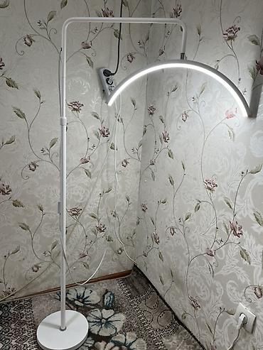 лампы освещения: Арочная напольная LED‑лампа для работы и бьюти‑процедур. - Форма — 1