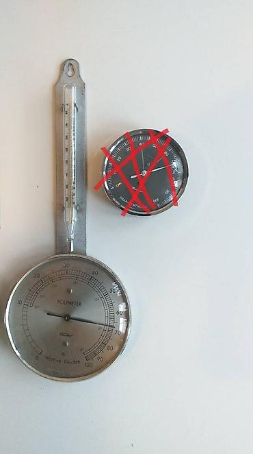 Ostali proizvodi za kuću: Higrometar Vlagomer Polymetar Kao sa slika Već od 15 eura Ne — 10