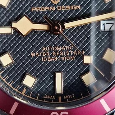 Ručni satovi: PAGANI DESIGN PD-1671 - 42mm - Crvena - Tudor BB58 Homage Potpuno nov — 4