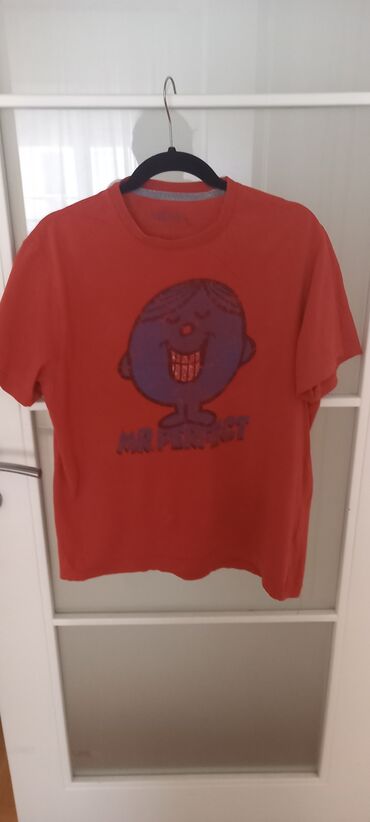 majice sa natpisom beograd: Men's T-shirt XL (EU 42), bоја - Crvena