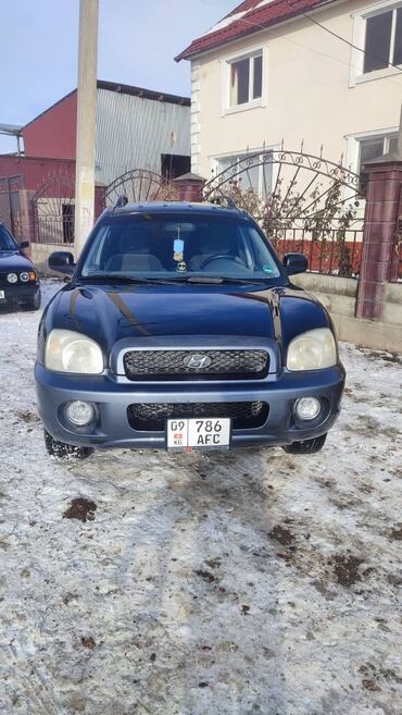 Hyundai: Hyundai Santa Fe: 2004 г., 2.4 л, Механика, Газ, Внедорожник