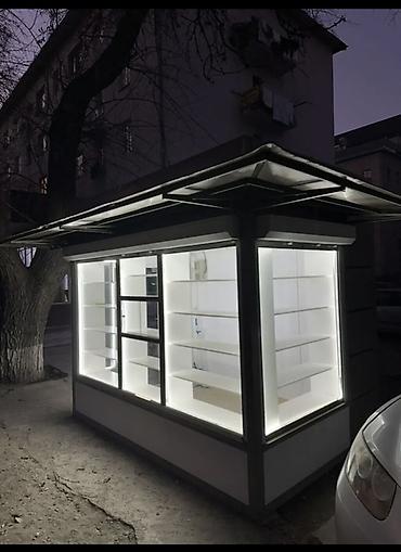 киоск ларек: Продается Торговый киоск/павильон с панорамными витринами и подсветкой — 1