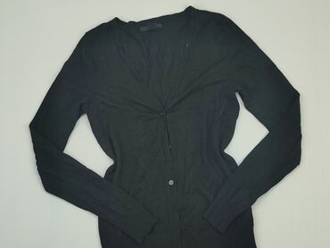 czarne t shirty damskie w serek: Knitwear, H&M, M (EU 38), condition - Very good