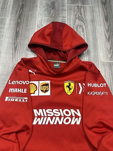 geyim mağazası: Svitşot, Puma, M, rəng - Qırmızı — 1