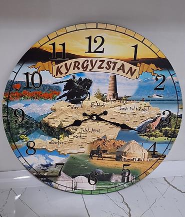 Орхидеи: 🇰🇬 НЕОБЫЧНЫЕ НАСТЕННЫЕ ЧАСЫ С КАРТОЙ КЫРГЫЗСТАНА! 🕰️ ✨ Не просто часы — 1