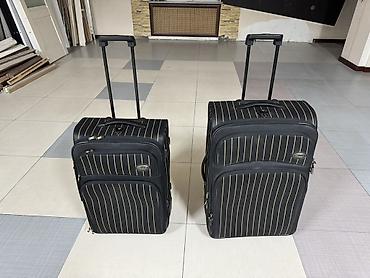 trolly bag: Чемодан, Б/у, Средний (40 - 70 л), На колесах — 1