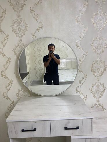 Спальные гарнитуры: Спальный гарнитур, Новый, Двуспальная кровать, Шкаф, Комод, Кыргызстан, В рассрочку, ДСП, Бесплатная доставка — 13