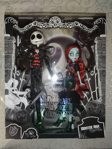 Oyuncaqlar: Monster high jack and sally əldədir. Əlavə məlumat üçün votsapla əlaqə