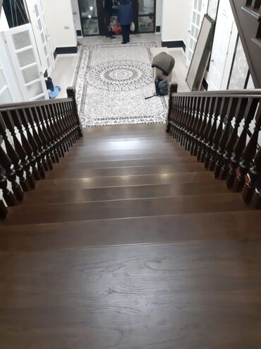 Обшивка лестниц: Лестницы Двери на любой вкус. Массив Карагач. Орех. Сосна. Дуб — 5