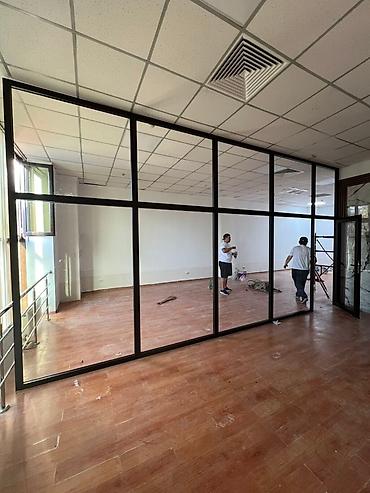 construction: На заказ Каркасная перегородка, Для офиса, Бронированное стекло, Монтаж, Демонтаж, Бесплатный замер — 2