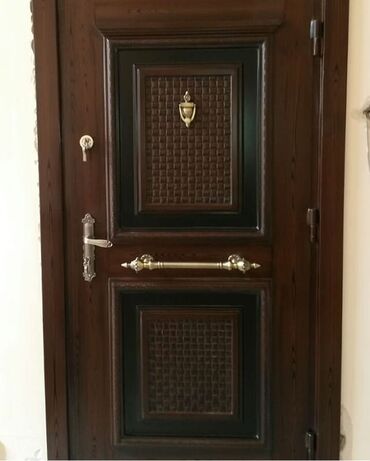 Giriş qapıları: Ofis üçün Yeni Giriş qapısı Zamok ilə, Pulsuz quraşdırma, Ünvandan götürmə, Pulsuz çatdırılma, Ödənişli çatdırılma — 6