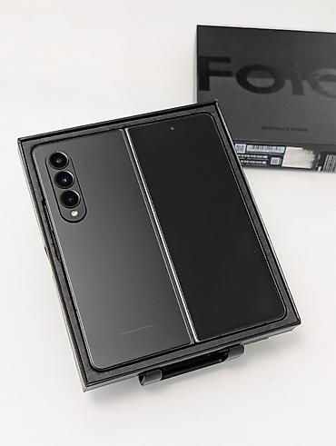 galax: Samsung Galaxy Z Fold 4, Б/у, 256 ГБ, цвет - Черный, 1 SIM — 1