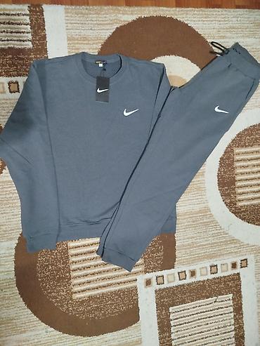 форма для фудбола: Мужской спортивный костюм, L, Nike, Новый, цвет - Синий, Бесплатная доставка — 3