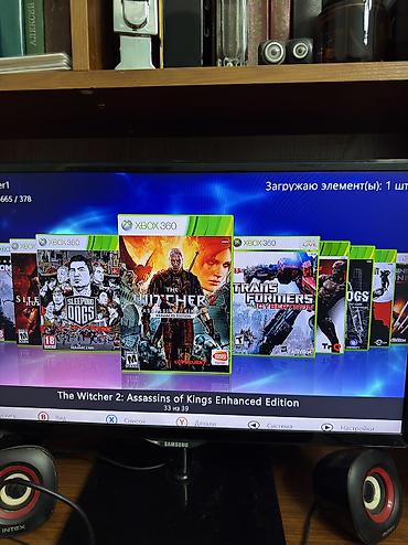 playstation 4 diskleri: Xbox 360 fat 500gb ideal veziyyətdə proşivka modeldi içində 40+ məşhur — 9