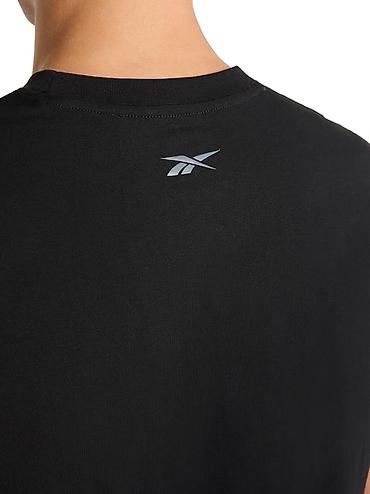 Futbolkalar: Futbolka, Reebok, M, rəng - Qara — 2