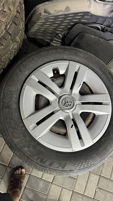 диски r15 vossen: Комплект летних шин с колпаками Toyota. - Количество: 4 штуки - — 1