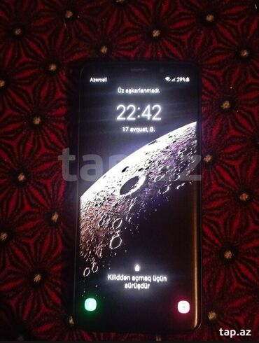 şarj cihazı: Samsung Galaxy S9, 64 GB, rəng - Qara, Qırıq