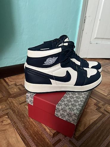 dunk low: Мужские кроссовки, 41.5, 42, Air Jordan, Б/у, цвет - Синий, Самовывоз, Платная доставка — 3