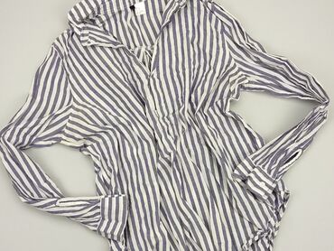 bluzki w paski biało granatowe: Блуза жіноча, L, стан - Хороший