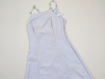długa sukienki na wesele z opadającymi ramionami: Dress, L (EU 40), condition - Good