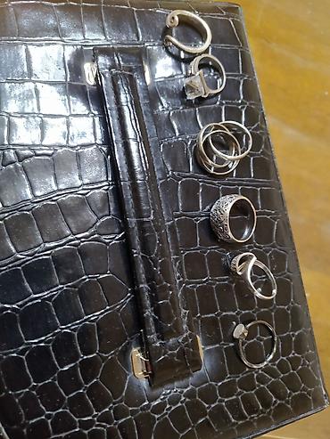 Серебряные кольца: Серебряные кольца,в отличном состоянии,почти новые, размеры 17-18-19 — 7