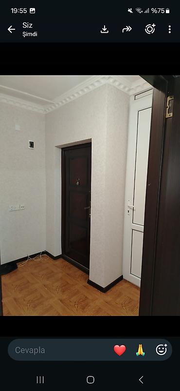 1 otaqli ev kirayə: 1 otaqlı mənzil –2 ye duzelme mətbəx və sanitar qovşağı tam təmirli — 6