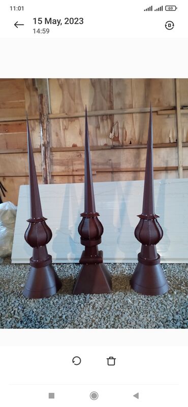 Digər dam örtükləri: Kumbezlerin hazirlanmasi — 2