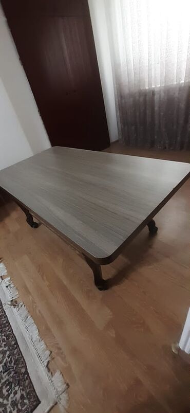 стол из металла: Журнальный стол, Б/у, Нераскладной, Прямоугольный стол, Азербайджан