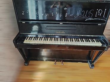 elektro akustik gitara: Upright pianino – “Ormana” markası - Klassik qara korpus, yuxarı — 1