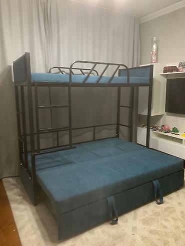 Двухъярусные кровати: Двухъярусная кровать, Новый, С выкатной системой — 8