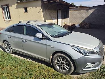 Транспорт: Hyundai Sonata: 2015 г., Автомат, Бензин, Седан — 4