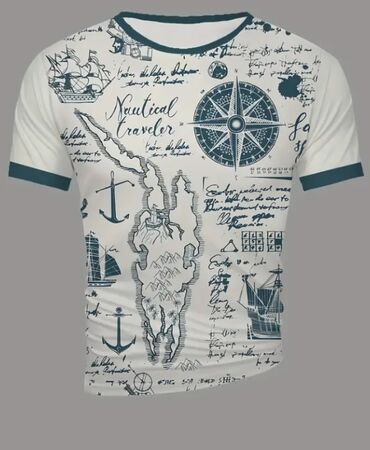 Futbolka, 2XL (EU 44), rəng - Ağ