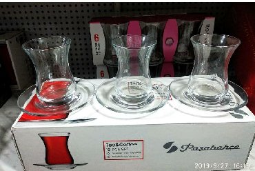 mini makyaj seti: Paşabahçe çay seti