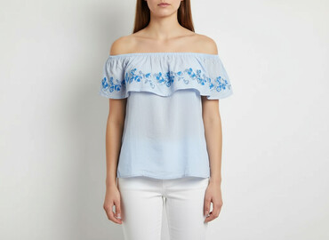 bluzki z aplikacja: Mohito, Women's blouse, size M