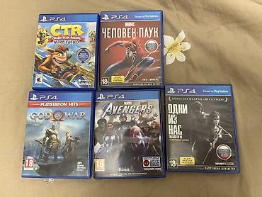 Коллекция игр для PS4 (диски в коробках): - CTR: Crash Team Racing