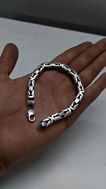 Серебряные цепочки: Цепочка, Проба 960, Мужские, Новый — 22