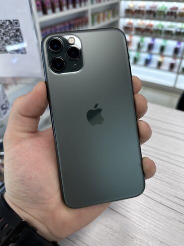 iphone 5 na zapchasti: IPhone 11 Pro, Б/у, 256 ГБ, Зеленый, 77 %