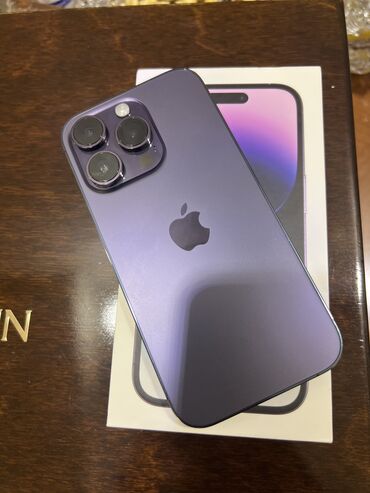 Apple iPhone: IPhone 14 Pro, 256 GB, Deep Purple