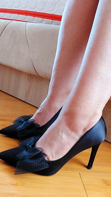 Tuflilər: Tuflilər, Ölçü: 38, rəng - Qara, Yeni — 2