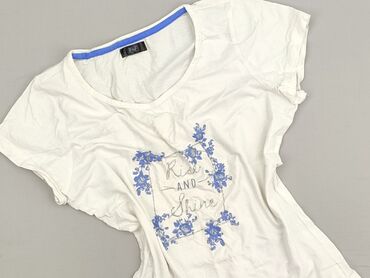 reserved t shirty z kotem: F&F, T-shirt damski, rozmiar M
