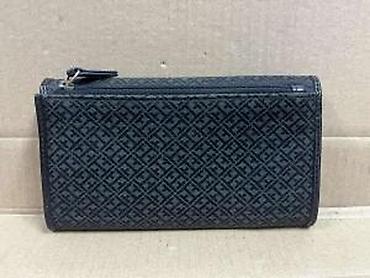 Novčanici: Tommy Hilfiger ženski novčanik – crni monogram - Model: preklopni — 3
