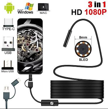 mini led: Endoskop kamera diametr 5,5mm,ve 7mm kabel 1,2,3 ve 5 metr yuksek — 7